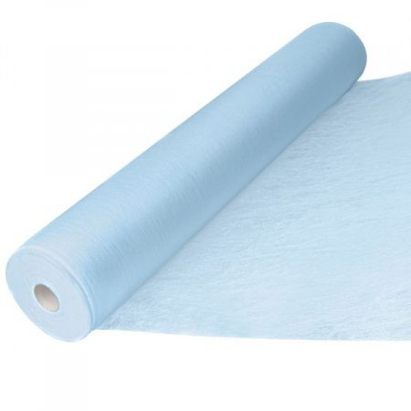 Простыни 70*200 в рулоне голубые Standart Plus 17 г/м2